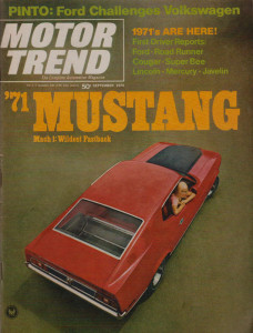MOTOR TREND 1970 SEPT - R/T, ROAD RUNNER, MUSTANG